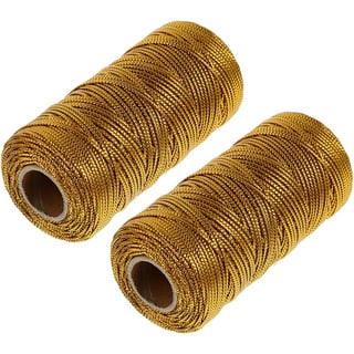 Simplicity Trim, Gold 1 inch Metallic Fringe Trim Great for Apparel, Home  Decorating, and Crafts, 2 Yards, 1 Each 