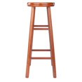 thumbnail image 4 of Winsome Tabourets de bar à siège pivotant Oakley, ensemble de 2, cerisier, 4 of 6