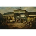 thumbnail image 3 of Henryk Pillati 24x17 Black Modern Framed Museum Art Print Titled - Iron-Gate Square (1853), 3 of 5