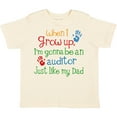 thumbnail image 3 of Inktastic Future Auditor Like My Dad Boys or Girls Toddler T-Shirt, 3 of 5
