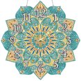 thumbnail image 1 of Reloj con diamantes Cristal 5D DIY Cgtredaw Regalos y Recuerdos Mandala Hechos a Mano #2, 1 of 8