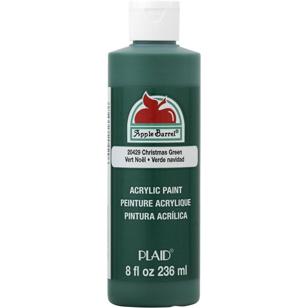 Apple Barrel 20429E Acrylic Craft Paint, Matte Finish, Christmas Green