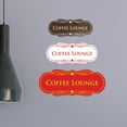 thumbnail image 3 of Signs ByLITA Designer Coffee Lounge Sign (Lt Gray) - Large, 3 of 5