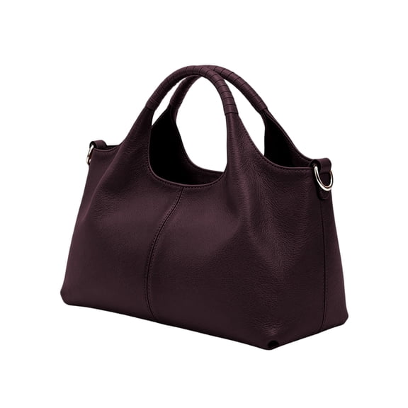 HGIEYS Leather Tote Bag for Women Zipper Designer Medium Purses and Handbags Work Fashion Soft Casual Satchel Crossbody Bags