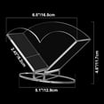 thumbnail image 4 of EcoNesxp V60 Coffee Filter Paper Holder Dispenser Clear Transparent Acrylic Coffee Paper Storage Box Coffee Filter Paper Filter Holder, 4 of 5