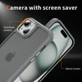 thumbnail image 4 of Dteck Magnetic Case for iPhone 14 & iPhone 13 6.1 Inch Compatible with MagSafe & Magnetic Car Phone Mount, Slim Translucent Matte Shockproof with Anti-Fingerprint Phone Case,Gray, 4 of 8