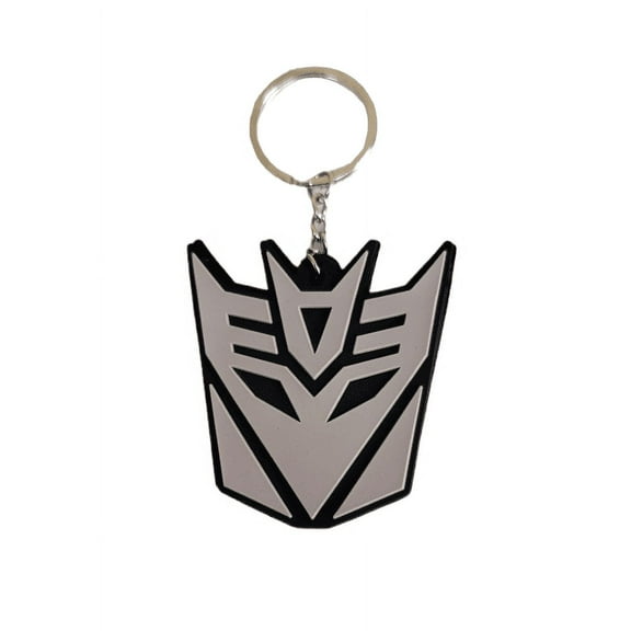 Transformers Decepticons Symbol Double Sided PVC Keychain