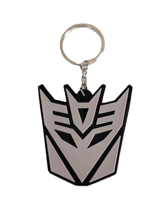 Decepticons Symbol Double Sided PVC Keychain