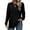 Black, variant on SwiftWear Women's Tunic Sweatshirts Crewneck Lightweight Pullover Tops Raglan Long Sleeve Shirts Soft Sweaters for Women L