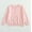 Pink, variant on Spazoro Toddler Girls Sweaters, Long Sleeve Button Down Solid Color Fall Winter Cotton Cardigan for Child Girls Orange Size 4 T