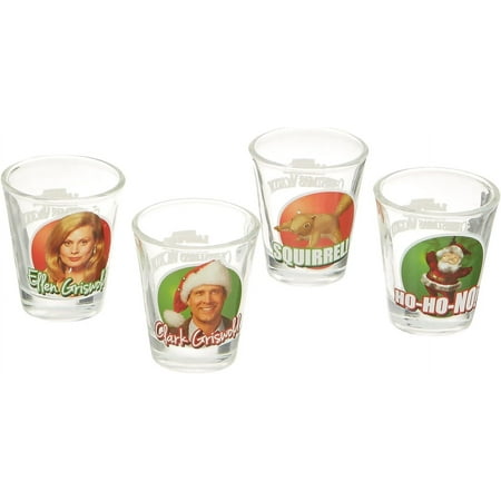 

Christmas Vacation Color Photo Shot Glass (4 Pack) Clear