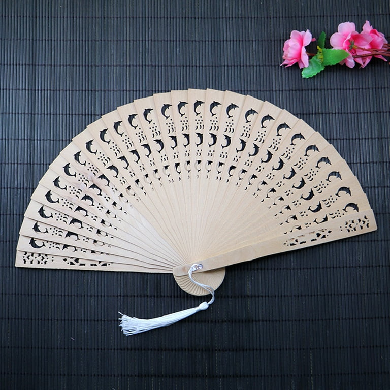 Sandalwood best sale hand fan