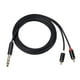 thumbnail image 2 of Cable de audio de 6,35 mm a 2 RCA, adaptador de audio para teléfono OFC 3M, 2 of 9