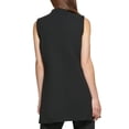thumbnail image 2 of DKNY womens  Sleeveless Lapel Vest, 10, 2 of 3