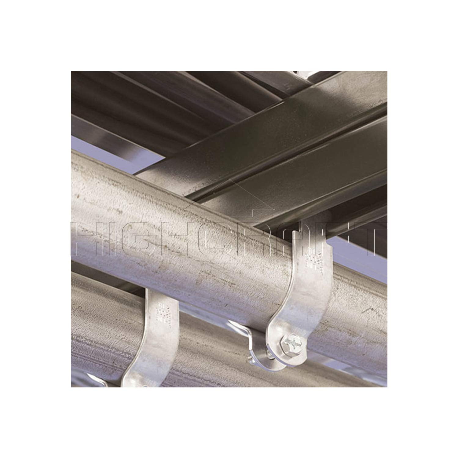 Highcraft 3/4 in. Electro Galvanized Steel Strut Clamp (10-Pack)