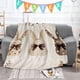 thumbnail image 3 of Manta para sofá, manta de Pascua con diseño de conejos y huevos, manta de conejos, manta suave y cálida para cama, decoración para mujeres y hombres., 3 of 5