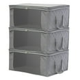 thumbnail image 1 of sdhkgrrt Storage Bag, Home Closet Storage Bags, Clothes Container Bag, Foldable Pouches Organizer, Non Woven Storage Box, for Wardrobe Organization, Blanket Clothing Storage, 1 of 3