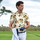 thumbnail image 3 of Balery Sunflowers Leaves And Birds Camisa Polo de Hombre con Estampado, de Manga Corta y Tejido Medio, Camisa Tipo Golf Polo-4X-Large, 3 of 6