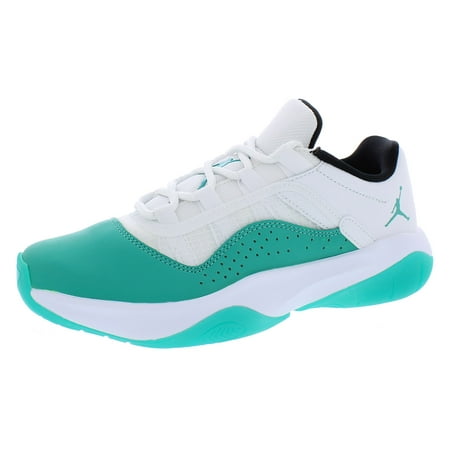 Jordan Air Jordan 11 Cmft Low Womens Shoes Size 6, Color: White/New Emerald/Black