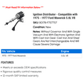thumbnail image 2 of Ignition Distributor - Compatible with 1975 - 1977 Ford Maverick 5.0L V8 1976, 2 of 2