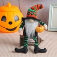 thumbnail image 3 of Halloween Witch Gnome, Halloween Hanging Gnome, Faceless Gnome Plush Toy, Home Party, Holiday Decoration  Halloween Gnomes Plush Toys, Plush Elf Gnomes Home Decorations D, 3 of 9