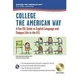 thumbnail image 1 of Pre-Owned English the American Way: A Fun ESL Guide for College Students (Book + Audio) (Paperback) 0738612138 9780738612133, 1 of 1