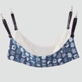 thumbnail image 1 of Hamaca para gatos de lona para primavera y verano, hamaca colgante de terciopelo para gatos, longitud ajustable, columpio colgante para gatos, nido para gatos, 1 of 5