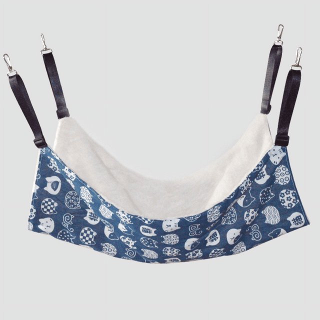 Hamaca para gatos de lona para primavera y verano, hamaca colgante de terciopelo para gatos, longitud ajustable, columpio colgante para gatos, nido para gatos