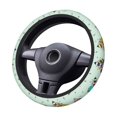 thumbnail image 2 of JUNZAN Lighthouse Elastic Stretch Steering Wheel Cover Breathable,Anti-Slip,Fit Suvs,Vans,Sedans, Cars,Trucks,Universal Fit, 2 of 5