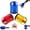 3pcs-c, variant on Magnetizer & Demagnetizer Tool Set, 1/4 Inch Magnetic Screw Ring for Drill Bits, One-Handed Screwing in Tight Spaces