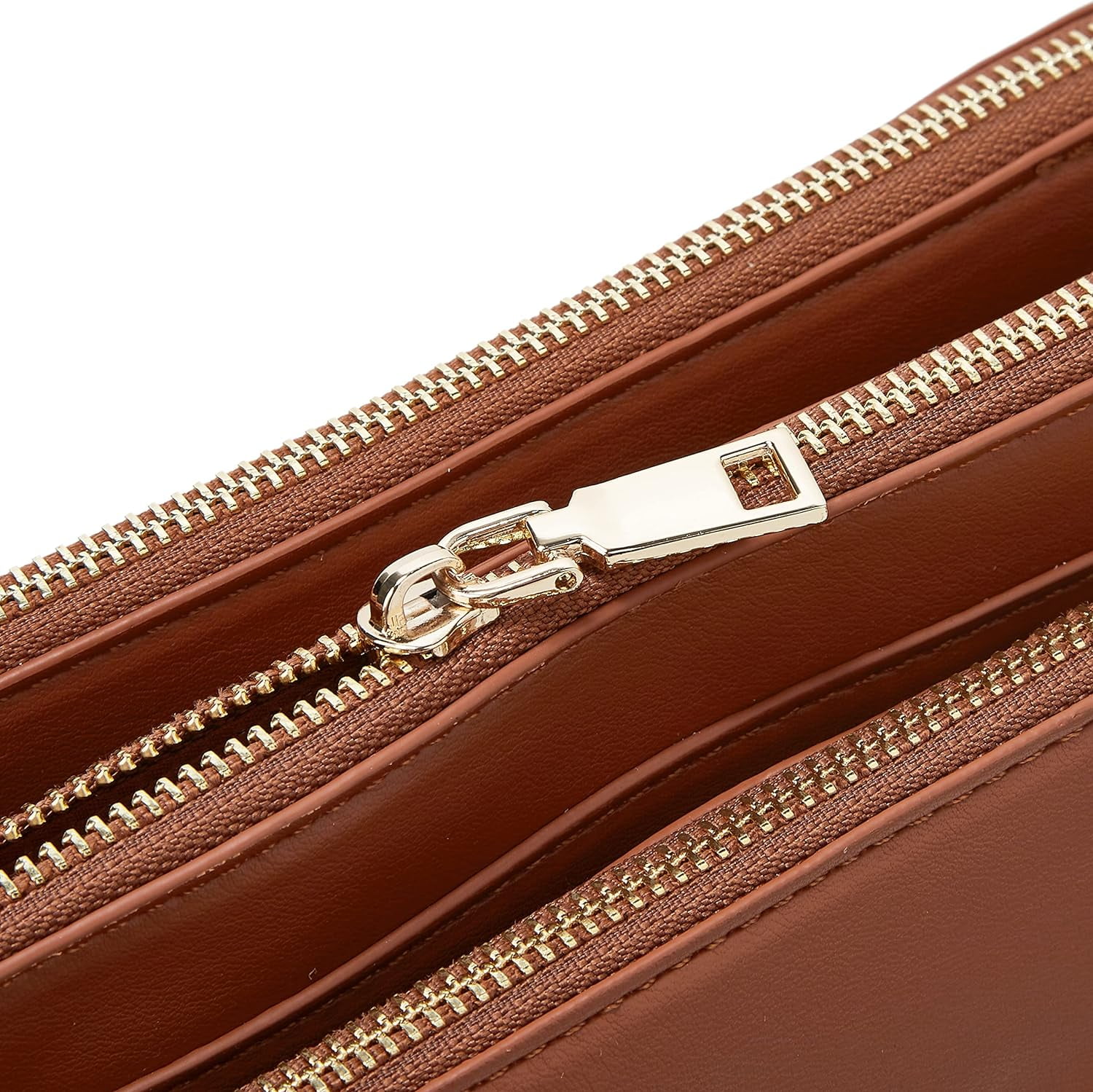 HLSOHJP Crossbody Bags for Women Three-Layer Shoulder Bag Vegan Leather Multiple Compartments Handbag Purses Satchel Hobo Clutch