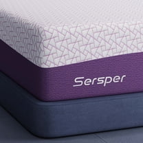 Queen Mattress, Sersper 12 inch Cooling-Gel Memory Foam Mattress, Cooling Bamboo Charcoal & Gel Memory Foam Mattress, Medium firm