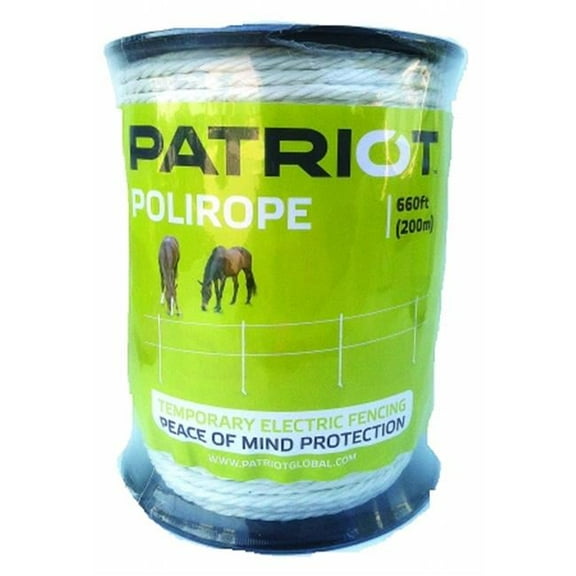 PATRIOT 6-STRAND POLIROPE WHITE 660 FOOT