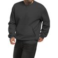 thumbnail image 2 of KISSMODA Men's Crewneck Sweatshirt Casual Long Sleeve Sweat Shirts Comfy Basic Winter Pullover Shirt, 2 of 4