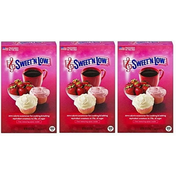Sweet'N Low Zero Calorie Sweetener, 8.0 OZ, Pack Of 3