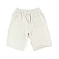 thumbnail image 2 of Champion Cham Trr Script Short Mens Active Shorts Size S, Color: White/Pebblestone, 2 of 3