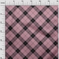 thumbnail image 2 of oneOone Georgette Viscose Fabric Tartan Check Fabric Prints By Yard 42 Inch Wide, 2 of 4