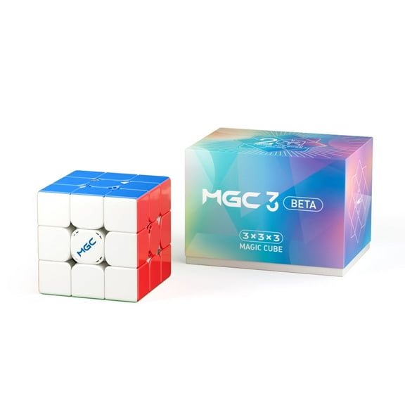YJ MGC3  Beta 3x3M  Magic Speed Cube 3x3 Stickerless Professional Puzzle Children Gift