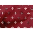 thumbnail image 4 of oneOone Cotton Cambric Fabric Plus Sign Kasuri Print Fabric BTY 56 Inch Wide, 4 of 4