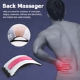 thumbnail image 1 of Masajeador de espalda Camilla Soporte lumbar Herramienta para aliviar el dolor de columna (Blanco Rosa) Ndcxsfigh Cuidado Belleza, 1 of 7