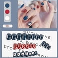 thumbnail image 3 of 24pcs Wear Long Paragraph Fashion Manicure Patch False Nails Save Time Wearable Nail Patch, 3 of 4