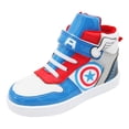 thumbnail image 1 of Tenis Bota Capitan America Bubble Gummers Dan Banco 14-19 blanco 15, 1 of 5