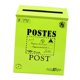 thumbnail image 5 of Buzón de correos retro europeo para exteriores, montado en la pared, buzón de correos Verde, 5 of 6
