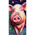 thumbnail image 2 of CafePress - Pig In Space - Large Beach Towel, Soft 30"x60" Towel with Unique Design, 2 of 3