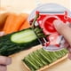 thumbnail image 2 of Magic Trio Peeler Set Slicer Pelador de acero inoxidable Trituradora Julienne Cutter Multi Peel Blade Zesters Rallador Herramienta de cocina Tan Jianjun  unisex, 2 of 2