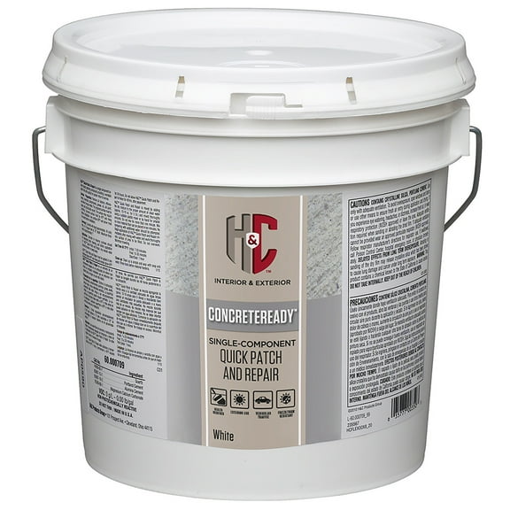 H&C ConcreteReady Single-Componet Quick Path & Repair WHITE 5lb