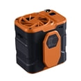 thumbnail image 1 of Fiudx Liquidación de ahorros de otoño Ventilador de cintura colgante Construcción Portátil Pequeño Acondicionador Grande Viento Ventilador de cintura colgante para exteriores, 1 of 4