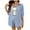 Blue, variant on purcolt Maternity Sets 2 Piece Striped Outfits Button Down Short Sets Two Piece Lounge Sets Postpartum Pregnancy Pajamas Clothes