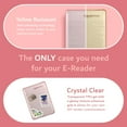 thumbnail image 3 of TUDIA SKN Kobo Clara HD Case 6" 2018 Anti-Yellowing Silicone Gel Clear - Clear Pink, 3 of 7