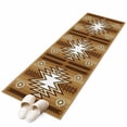 thumbnail image 2 of 2'x6' Rug Runners for Hallways Kitchen, Brown Southwest Non Slip Entryway Beside Floor Carpet Runner, Western Rustic Ethnic Mexican Aztec Washable Laundry Room Bedroom Throw Rugs Mat for Family Pet, 2 of 8